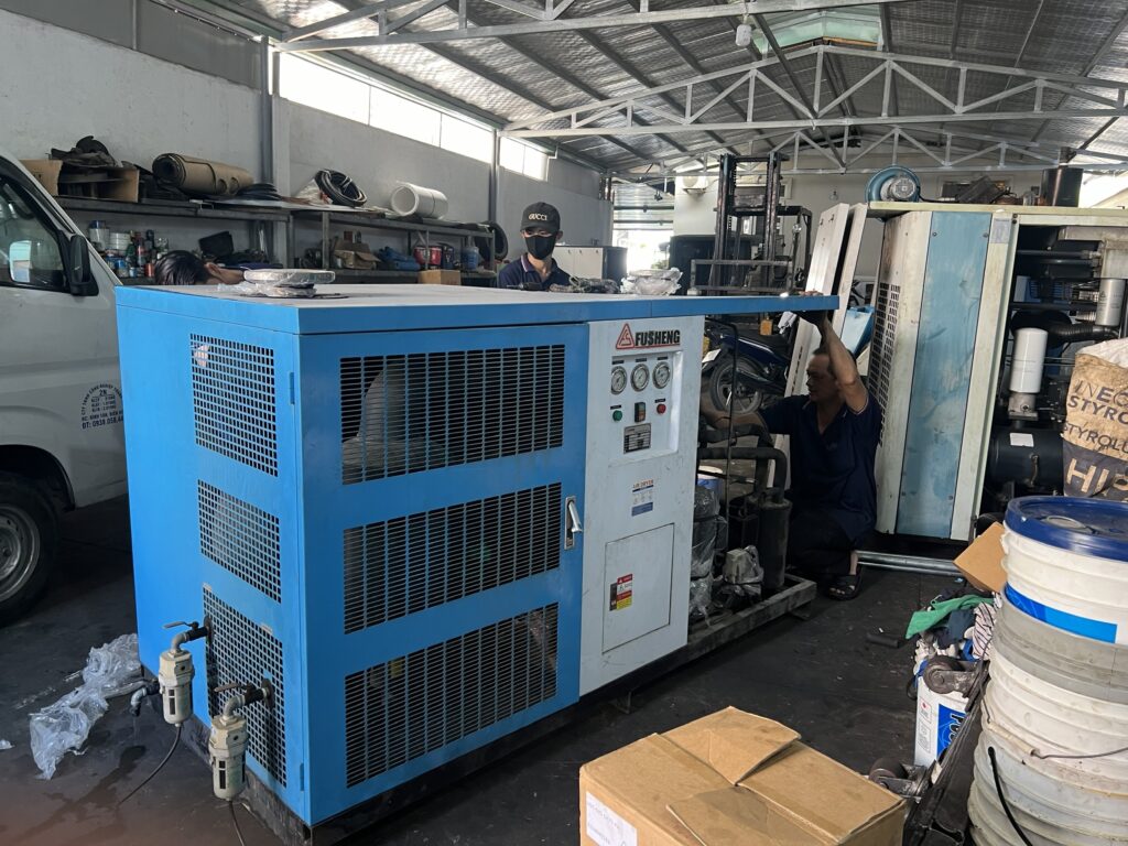 Cho thuê máy sấy khí / bình chứa
