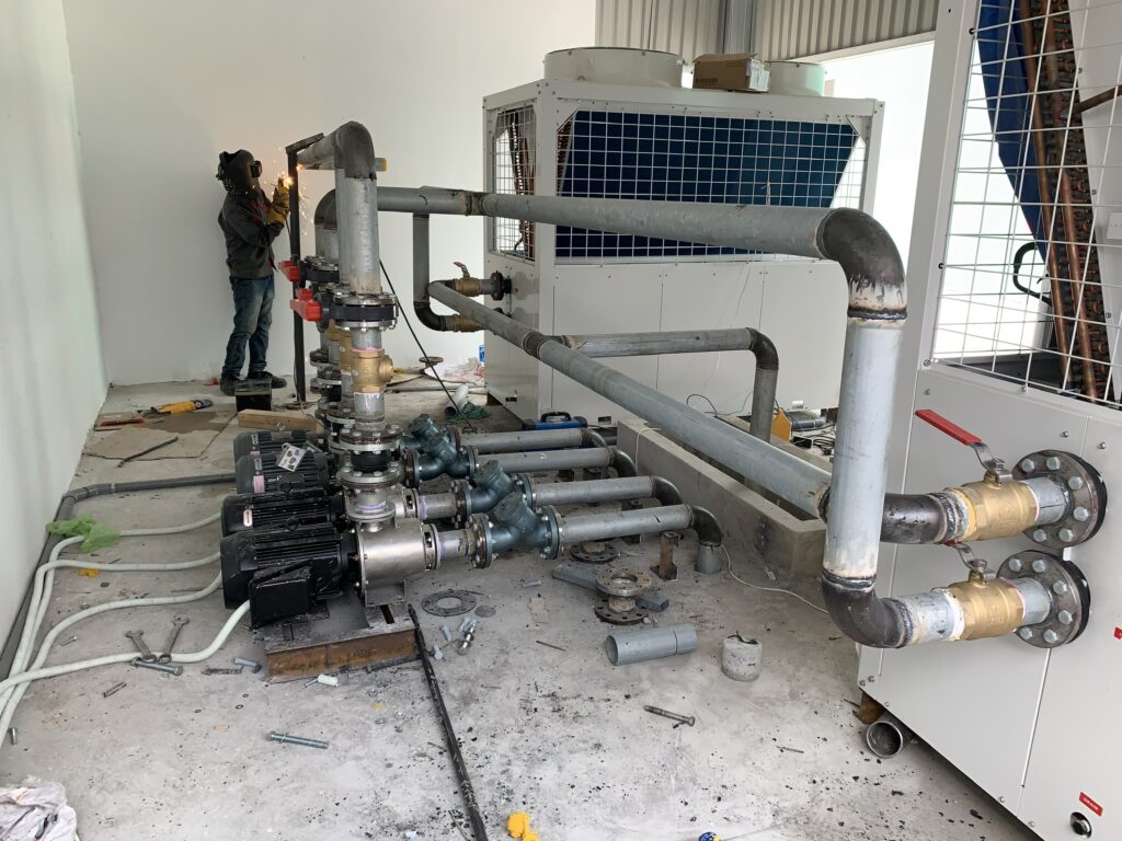 Lắp đặt Water Chiller