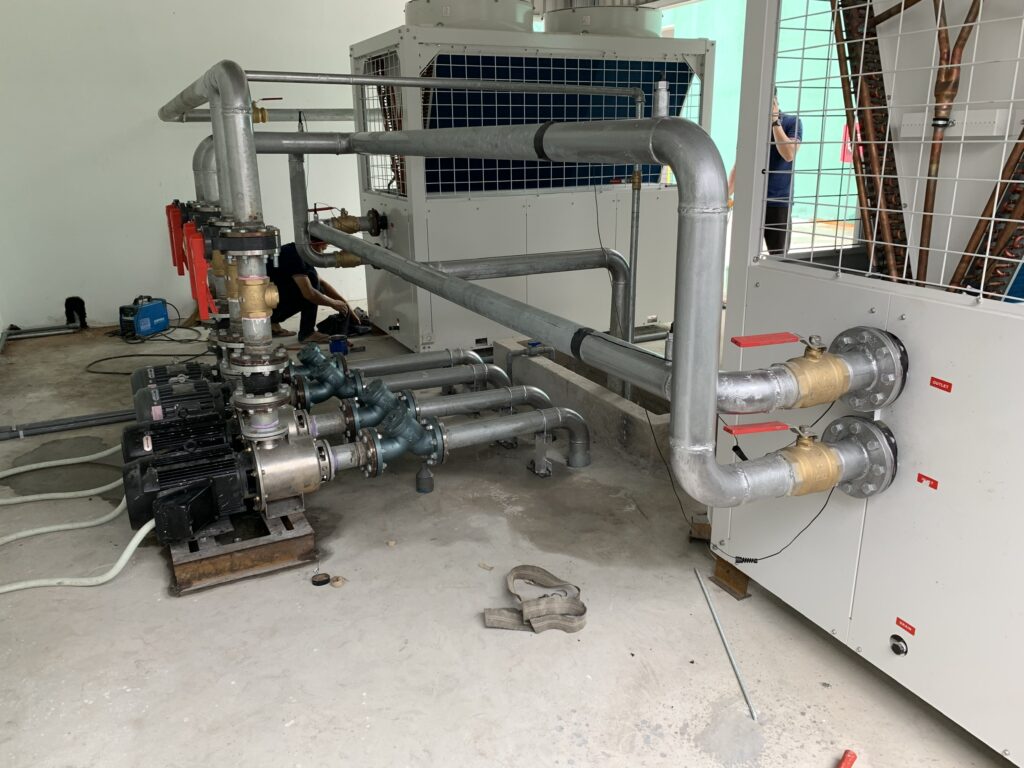 Lắp đặt Water Chiller