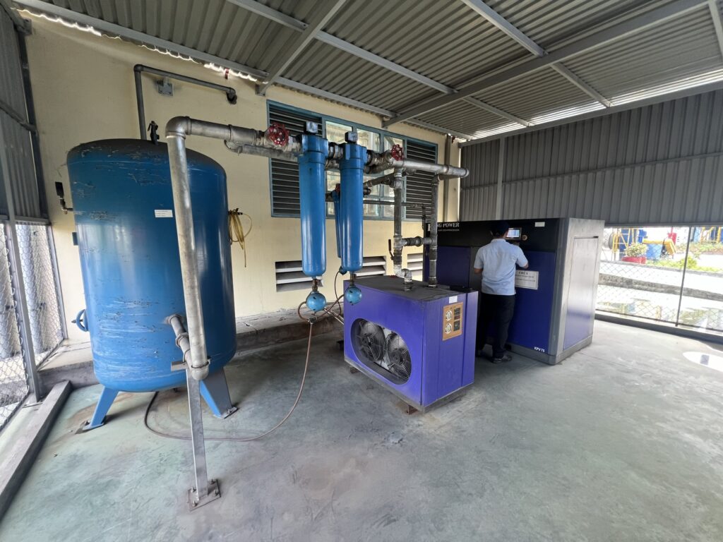 Bảo trì máy nén khí trục vít