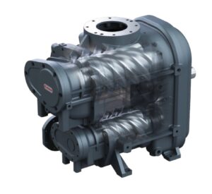 Máy nén khí trục vít biến tần 2 cấp nén Fusheng SA+400 (400kW – 540HP)
