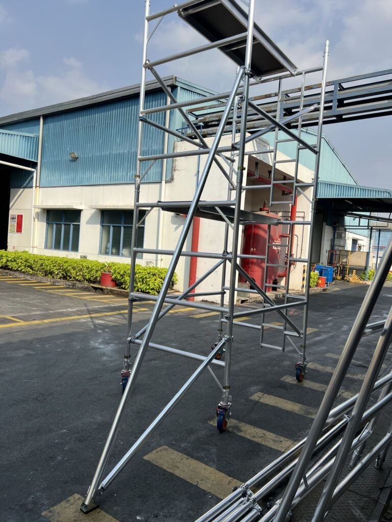 Giàn giáo nhôm di động RFKY 10m