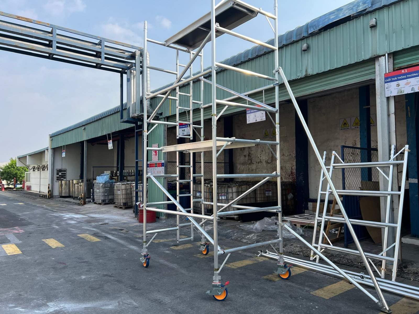 Giàn giáo nhôm di động RFKY 6m