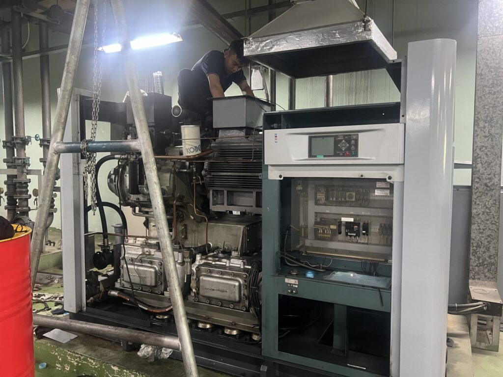 Dịch Vụ Sửa Chữa Đầu Nén Máy Nén Khí Không Dầu 2 Cấp Uy Tín – Chuyên Nghiệp