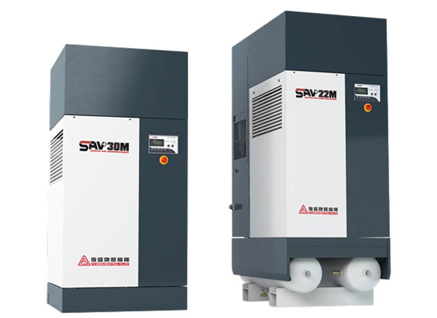 Máy nén khí trục vít biến tần Fusheng SAV+ Series | PM VSD tiết kiệm điện thế hệ mới