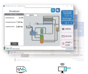 Máy nén khí trục vít biến tần Fusheng SAV+ Series | PM VSD tiết kiệm điện thế hệ mới